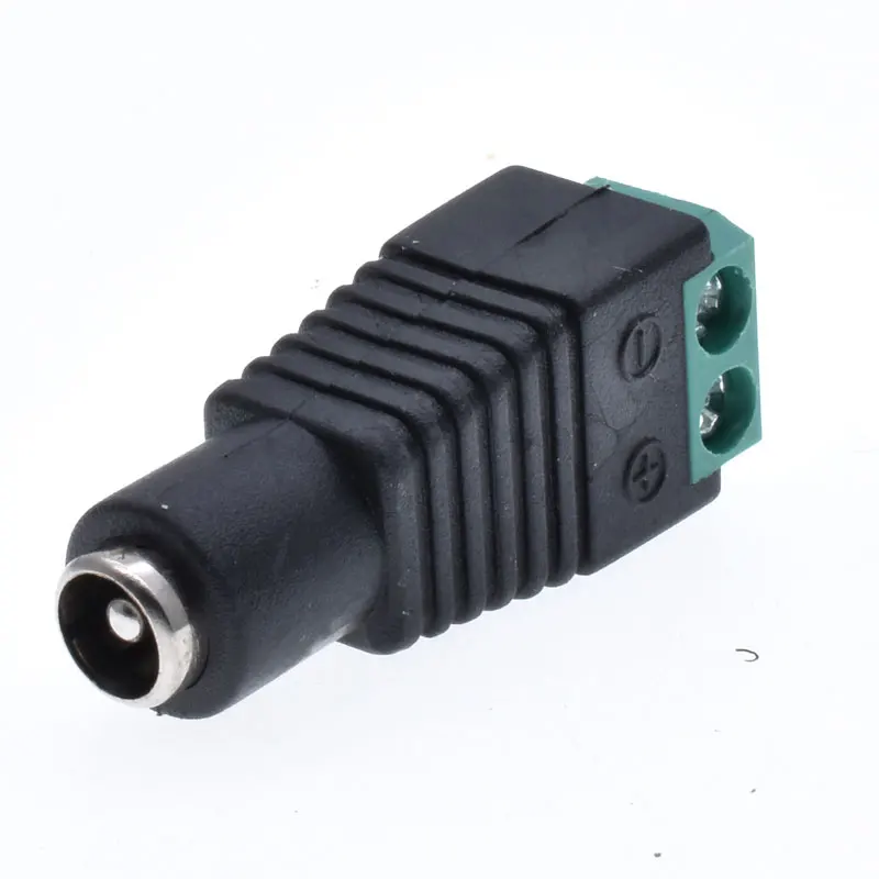 Разъем постоянного тока CCTV камера 5,5 мм x 2,1 мм кабель питания ...