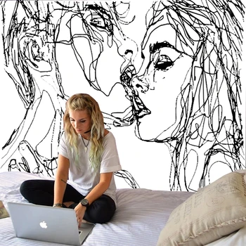 

Explosion INS Stil Paar küssen Sonne Blume Wandteppich Dekoration Hippie Wand böhmischen Wandteppich Mandala Wandkunst Dekorati