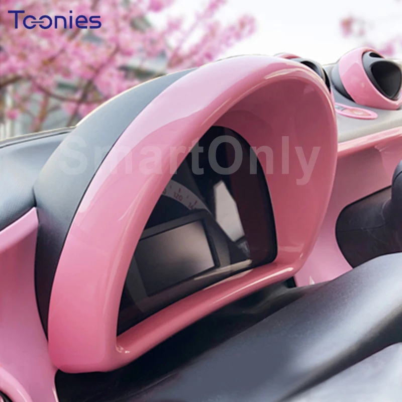 Car Interior Styling Decoration Girl Pink Cute Modification Plastic  Protection Accessories For Mercedes Smart 453 Fortwo Forfour - AliExpress