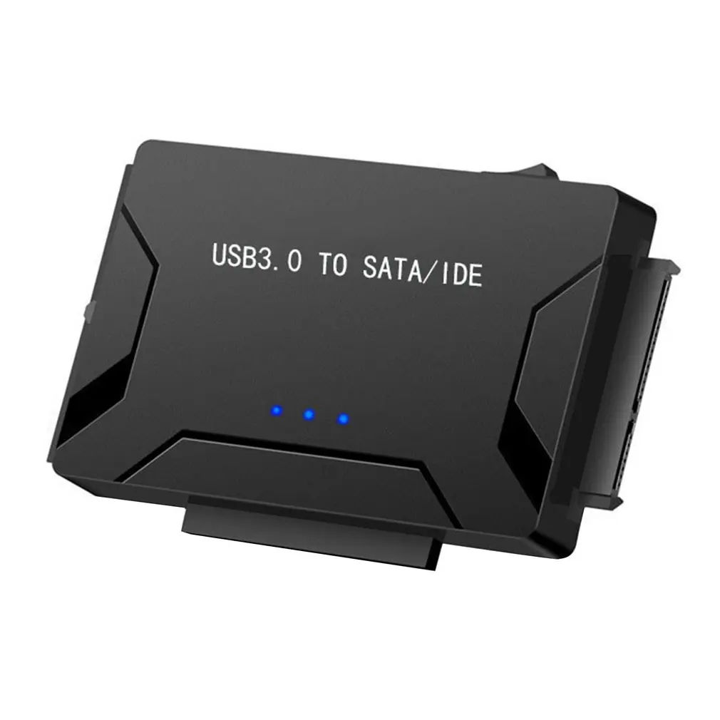 

SATA USB IDE Adapter Hard Disk SATA to USB3.0 Data Transfer Converter for 2.5/3.5" IDE SATA Hard Drive HDD SSD