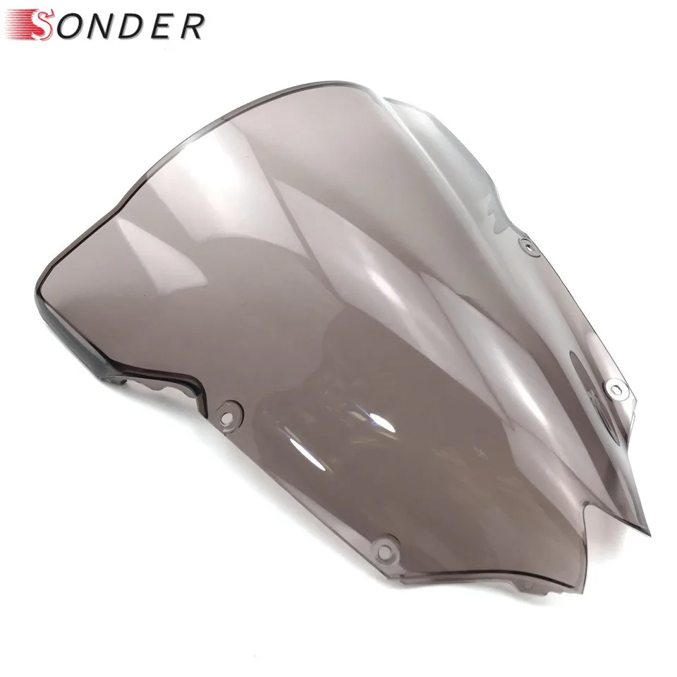 Ветровое стекло с двойными пузырьками для Yamaha YZF-R6 YZF600 R6 YZF 600 yzf r6 08 09 10 11 12 13 14 15 16