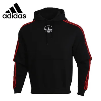 

Original New Arrival Adidas Originals 3 STRIPE CIRCLE Men's Pullover Hoodies Sportswear