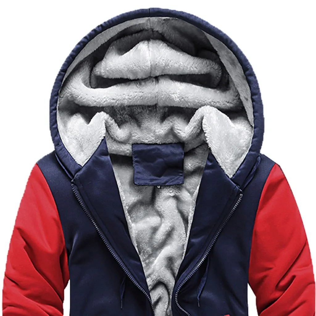 Зимний теплый спортивный костюм с капюшоном, мужская спортивная толстовка с капюшоном, утолщенный Мужской комплект из двух предметов, костюм с капюшоном, 2 шт., флисовая Толстая куртка+ штаны