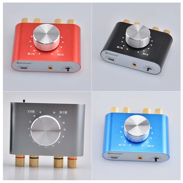 $US $15.17  High-quality Professional 12V-24V 100W Bluetooth Stereo Audio Amp Digital Mini Car Power Amplifier