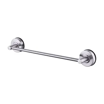 

Towel Holder Nail-free No Drilling Hanging Suction Cup Rack Stainless Steel Bathroom Supplies Hotel Wall Mount Storage Organiser