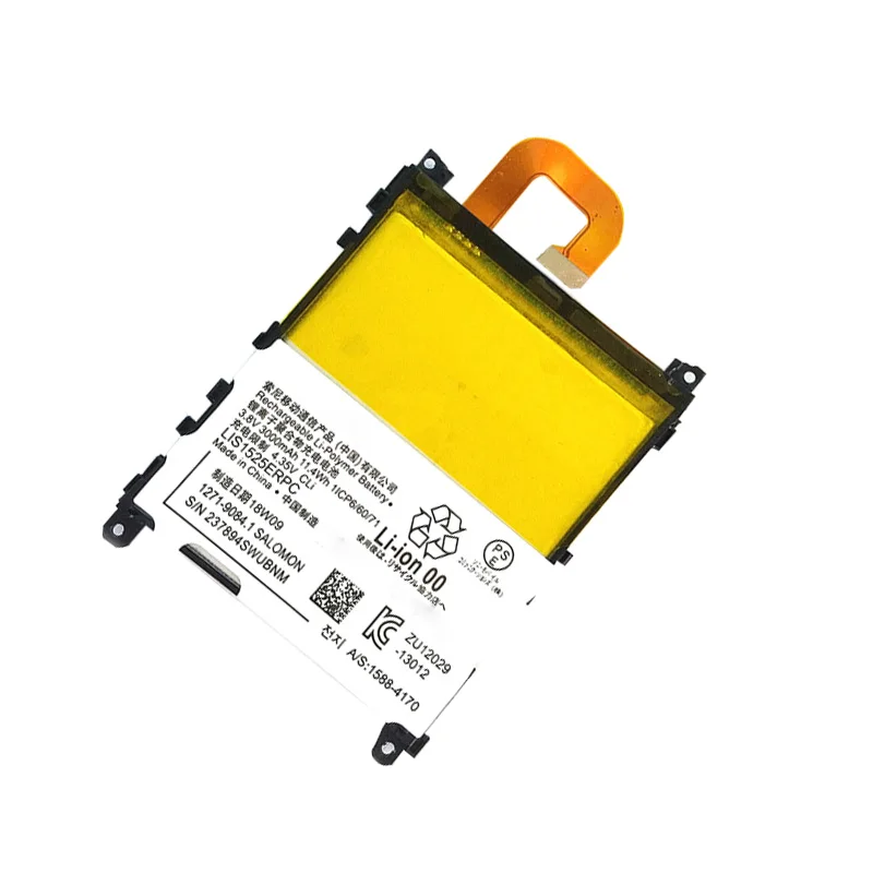 Сменная батарея для sony L39h Xperia Z1 Honami SO-01F C6902 C6903 LIS1525ERPC, настоящая батарея для телефона 3000 мАч