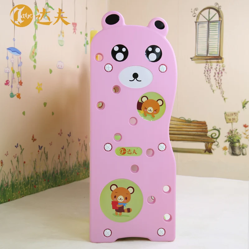 

Children's Toy Storage Rack Organizer Kindergarten Cartoon Storage Locker Baby Picture Book Book Cabinet Large Capacity