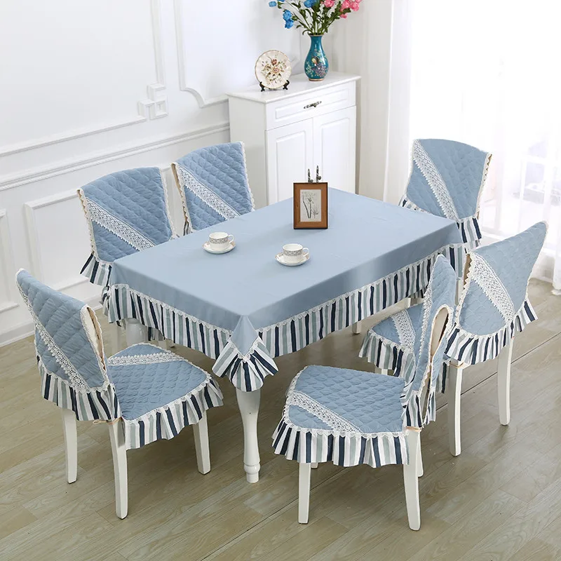 

Large Size 13 pcs/set Tablecloths for Weddings Home Decor,Covers for Kitchen Chairs,Nappe Plastique,Lace Table Cloth Chair Cover