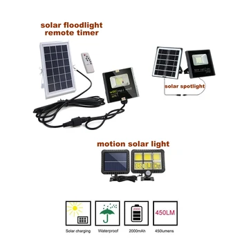 

Waterproof Super Bright 120/100 LED Motion Sensor Solar Light With Mounting Pole Power Lamp Lights For Outdoor Wall Yard 54 LED