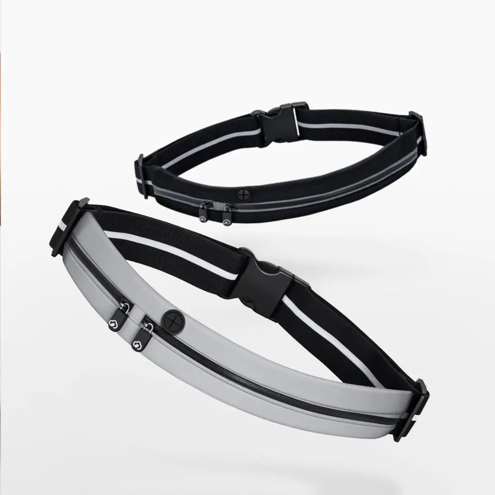 

YUNMAI Sports Waist Bag Outdoor Waterproof Teenager Pocket Bag Night Reflective Light Carry Running Waist Pack