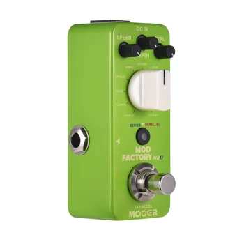 

MOOER MOD FACTORY MKII Multi Modulation Effect Pedal 11 Modulation Effects Tap Tempo True Bypass Full Metal Shell