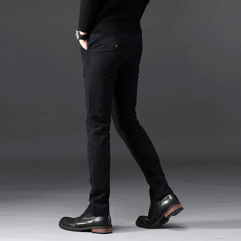 Spring Autumn Brand Pants Men Classic 