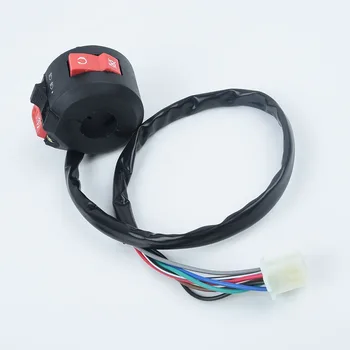 

For Motorcycle Start Switch Parts 7 Wire 7/8" Handlebar Accessory 50cc 70cc