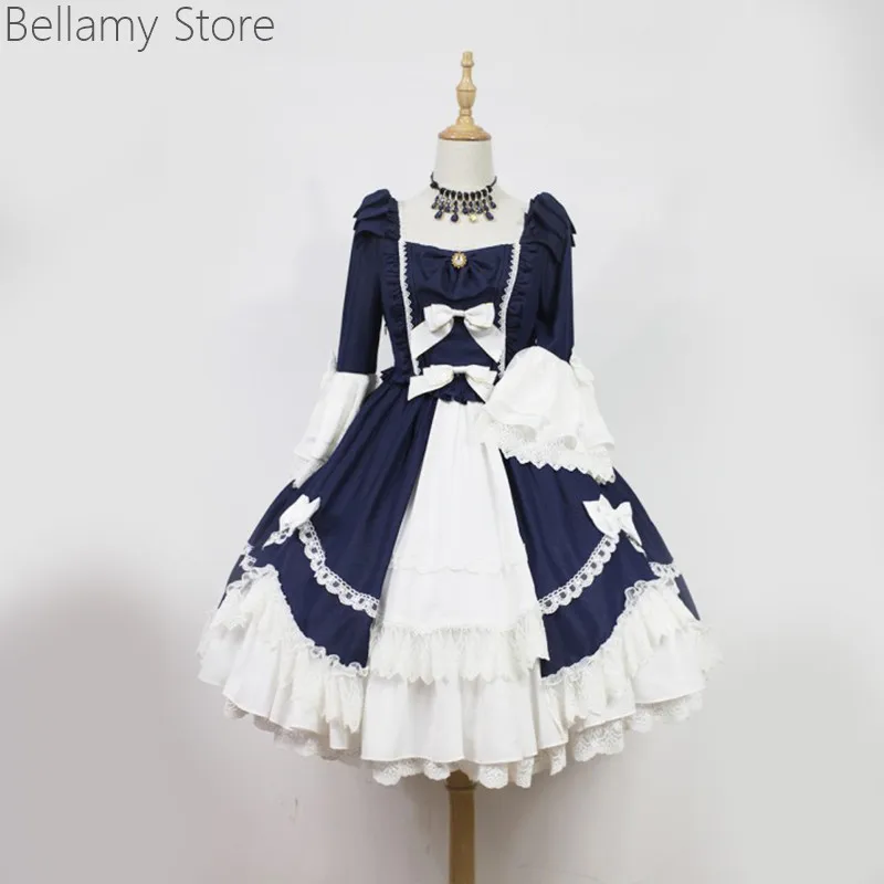 

Gothic Lolita Classic Dancing Party Sweet Lolita OP Dress