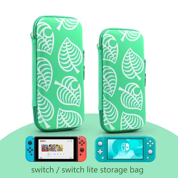 

For Nintend Switch / Switch Lite Carrying Case For Animal Crossing Stytle Storage Bag with Strap For NS Console Accessories