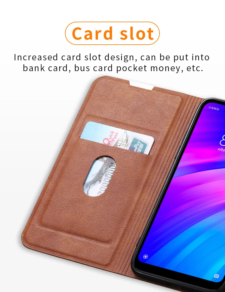 Ultra Thin Case For XiaoMi Mi 11 10 10S 10T 9 9T 8 CC9 E MAX 2 3 6X SE Magnetic Wallet Redmi 9A 9C 9 10X Note9 Card Slot Cover