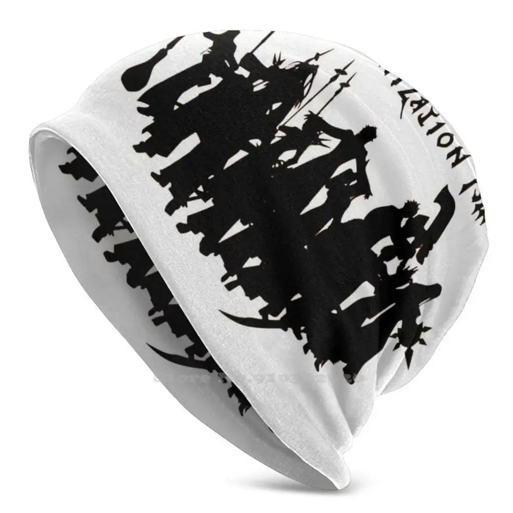 Organizzazione Xiii Kingdom Hearts Knit Beanie Hat Uomo Donna Inverno Berretto Fai Da Te Kingdom Hearts Kingdom Hearts Noses Nessuno