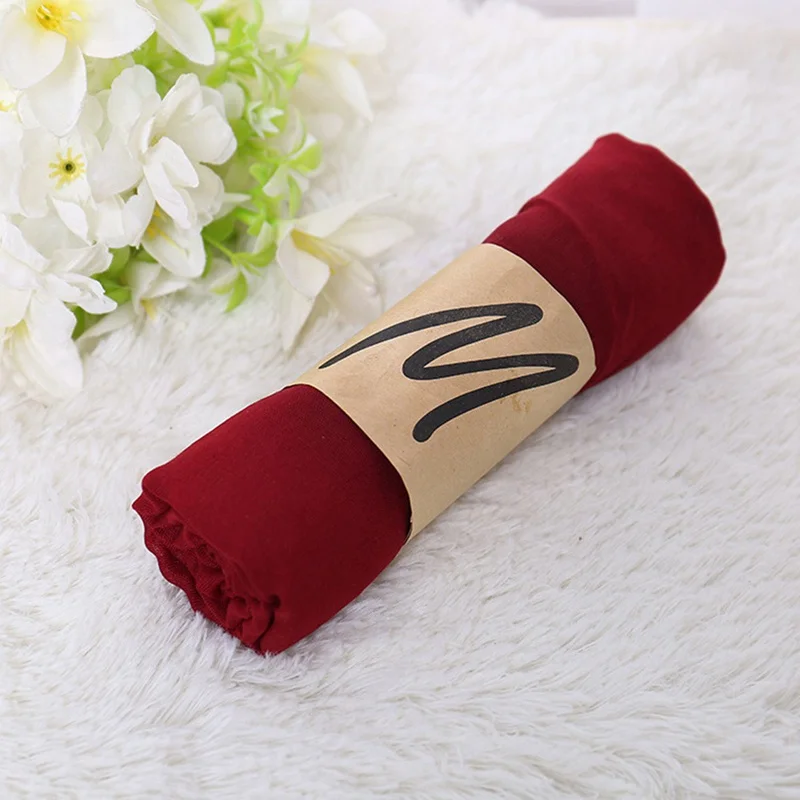 

Luxury Brand Women Scarf Cotton Hijab Scarf Lady Shawls And Wraps Head Scarves Neck Bandana Men Scarf Black Scarves