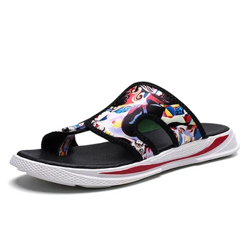 

Men Casual Shoes Shoes Tide Beach Slippers 2020 Summer Newest Slipper Outdoor Fashion Casual Shoes Size 38-44