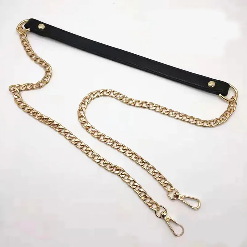 TINBERON Chains Strap Handbag Handles Shoulder Straps Luxury Design Vintage  Gold Bag Chain Strap Replacement Leather Bags Straps