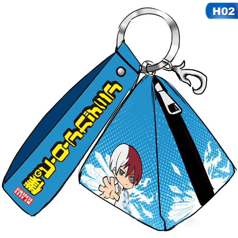Кошелек My Hero Academy TriangleMidoriya izku, Двойные держатели для карт, кошелек для монет, подарок аниме