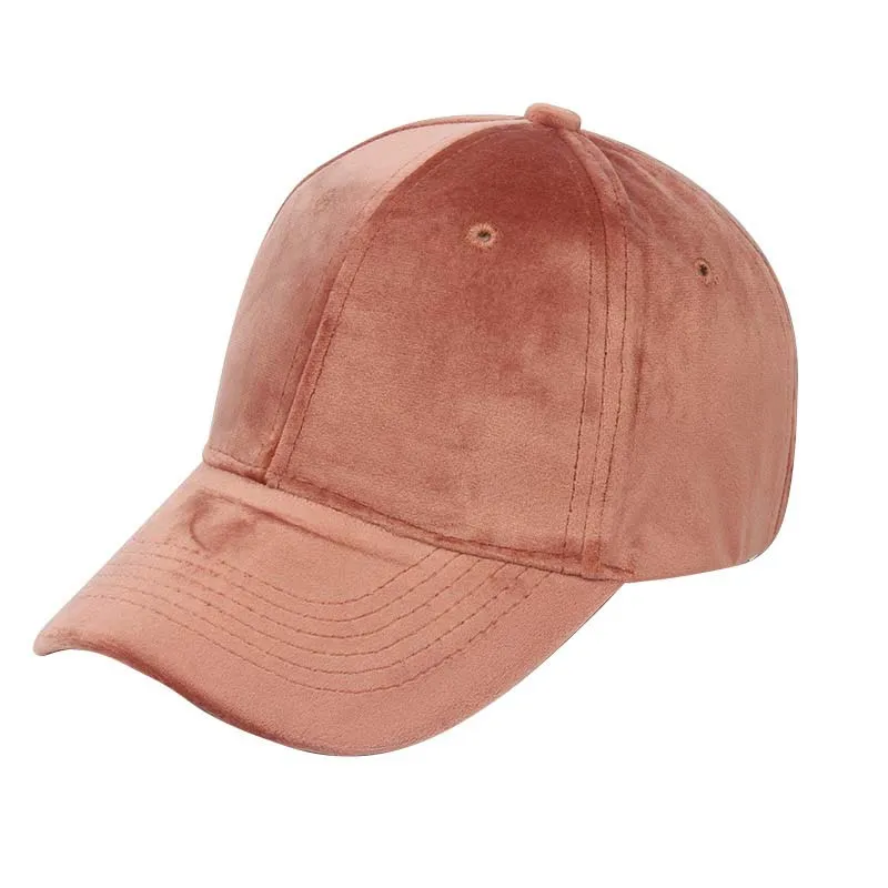 

Men and Women Outdoor Adjustable Solid color Golf Cap Flannel Texture couple Hat Snapback cap Sunshade Yq