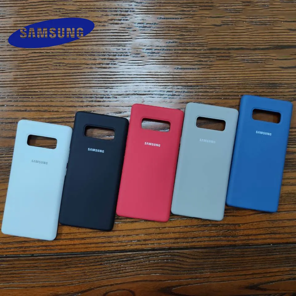 Чехол для Samsung note8 силиконовая задняя крышка galaxy note 8 Жесткий телефона с полной