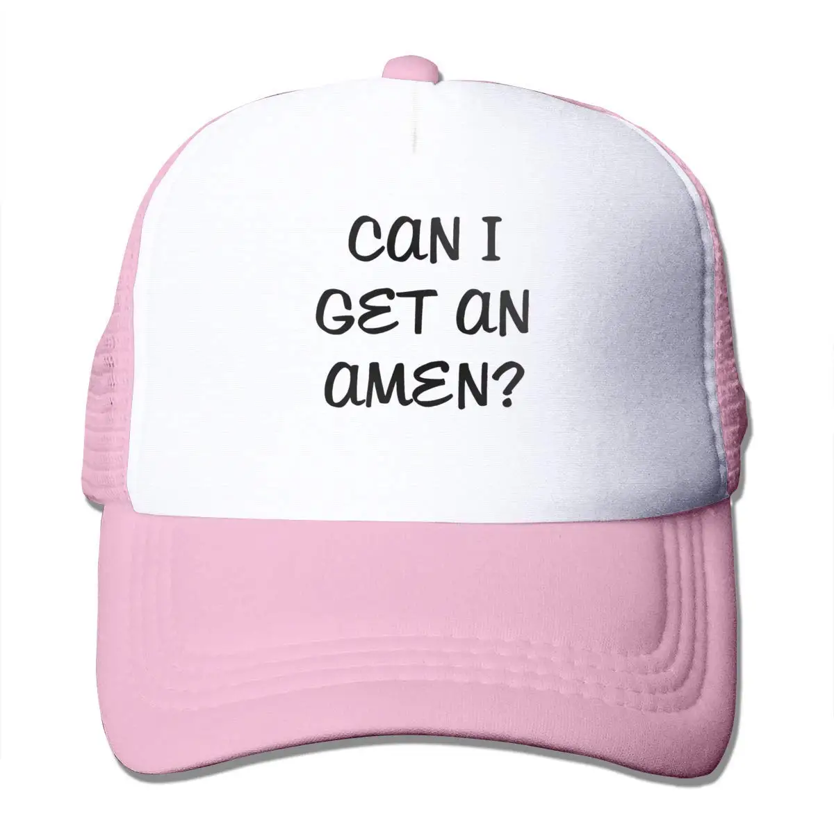 Могу ли я получить бейсбольную кепку из сетки Amen, унисекс, регулируемые кепки В Стиле Дальнобойщика розового цвета
