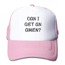 Могу ли я получить бейсбольную кепку из сетки Amen, унисекс, регулируемые кепки В Стиле Дальнобойщика розового цвета