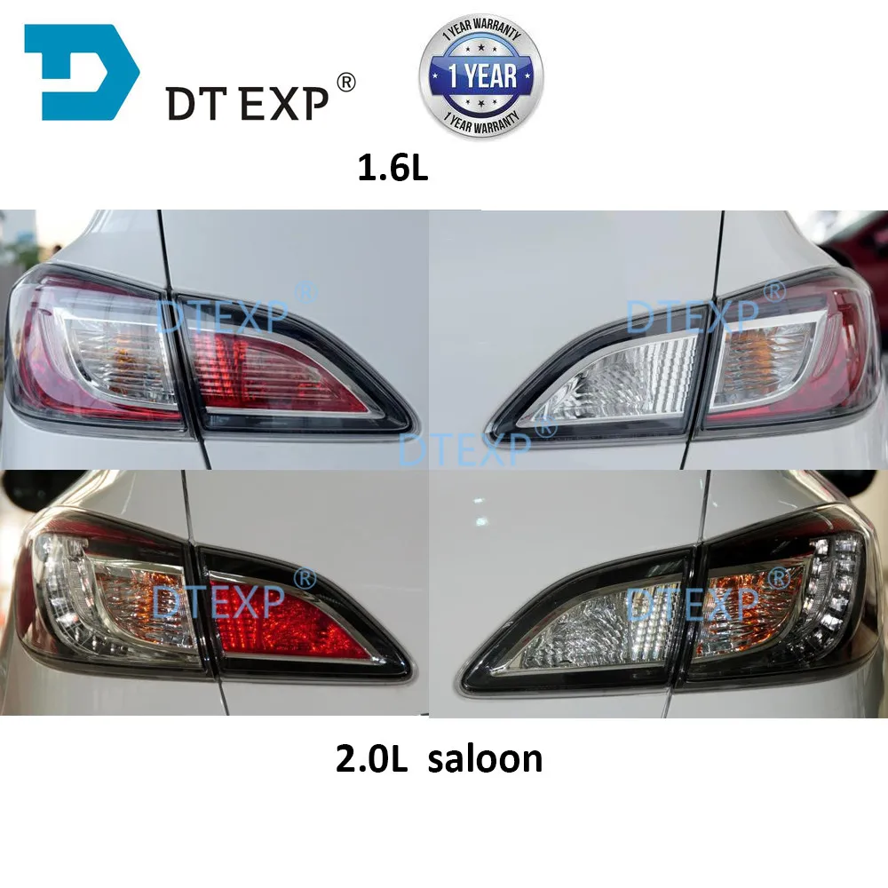 1.6L и 2.0L LHD внешний задний светильник, задний фонарь для салона m3, задний тормозной светильник для седана 2010-2013 Mazda-3