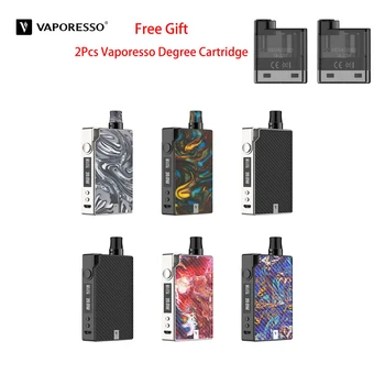 

Original Vaporesso Degree Kit with 2Pcs CCELL Mesh Pod Built in 950mAh 2ml Filling Bottle Electronic Cigarette Vape Kit Atomizer