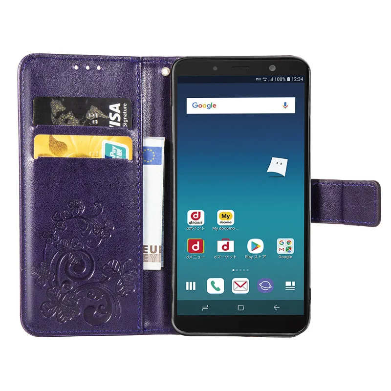 Кожаный чехол для samsung Galaxy A10 A10s A20e A20s A30s A40 A50 A70 A80 J2 Core J3 J5 J7 J1 J6 J4 Plus флип-чехол