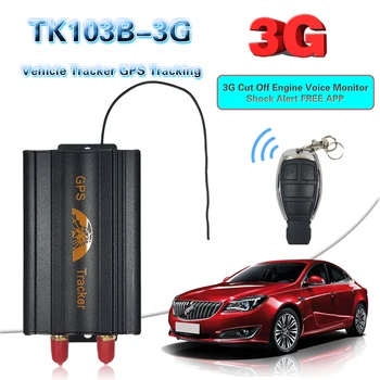 

3G GPS Car Tracker GPS103B-3G/TK103B-3G WCDMA/GSM/GPRS Vehicle/Motorcycle tracking Remote Control Cut Off Oil and Power Tracking