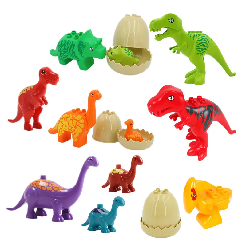 

Jurassic Park Building Blocks Toys Dinosaurs Tyrannosaurus Rex Models Baseplate Boys Birthday Gift Compatible Parts 4