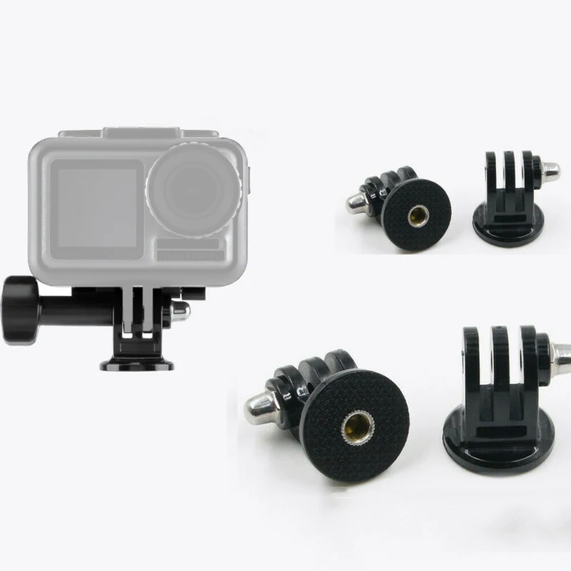 Абсолютно 5 шт. адаптер Штатив Монтажная база для Gopro DJI Osmo экшн-камеры