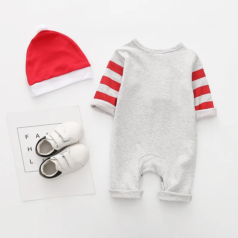 Christmas Cotton baby rompers Long sleeve Newborn Infant Baby Boys Girls Climbing clothes Cartoon Printed Jumpsuit Kid Clothing best Baby Bodysuits