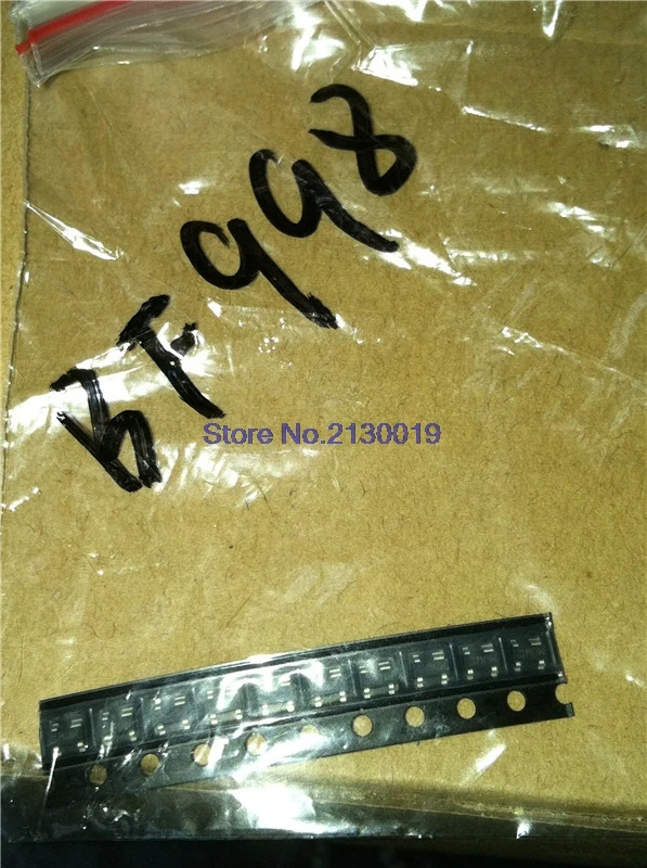 10 шт./лот BF998R SOT143 BF998 SOT-143 SOT SMD MOS транзистор FET
