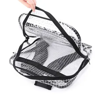 

Unisex Anti-static Clear Backpack Travel Shoulder Bags PVC Rucksack Engineer Bag X7XC