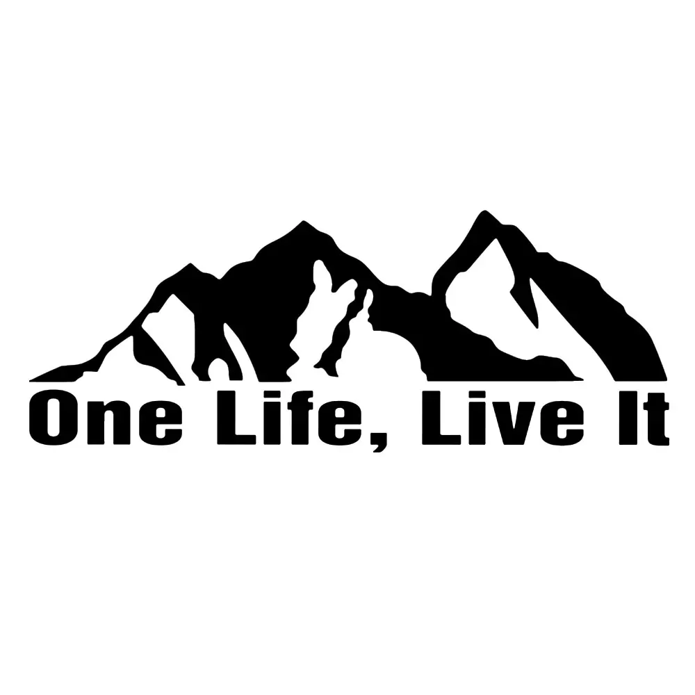 Виниловая наклейка для окна бампера ONE LIFE LIVE IT DEFENDER 4X4 LAND ROVER JEEP | Автомобили и