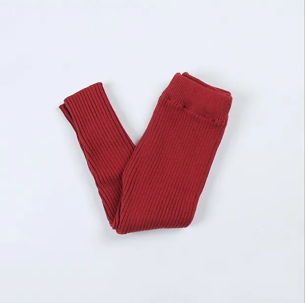Новые детские штаны, штаны в рубчик, От 1 до 6 лет Детские штаны в рубчик, одежда для малышей, штаны для мальчиков, штаны для девочек - Цвет: Красный