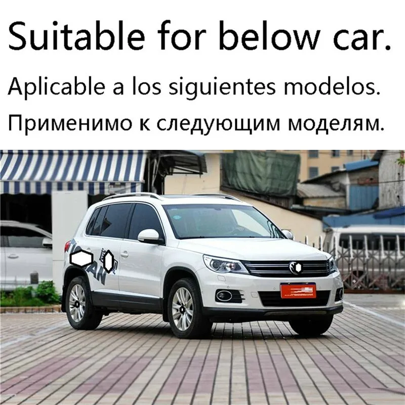 Декоративные части модификации украшения автомобиля аксессуары Гонки Грили 10 11 12 13 14 15 16 17 18 для Volkswagen Tiguan