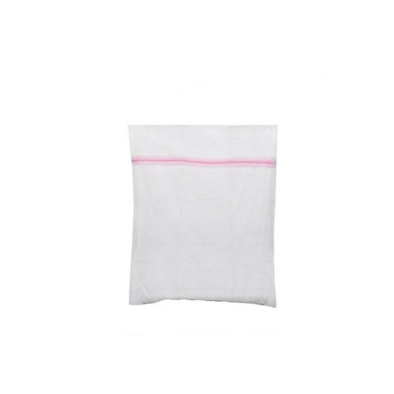 Zippered Mesh Laundry Wash Bags Foldable Lingerie Bra Socks Underwear Washing Machine Clothes Protection Net Travel Storage Bag
