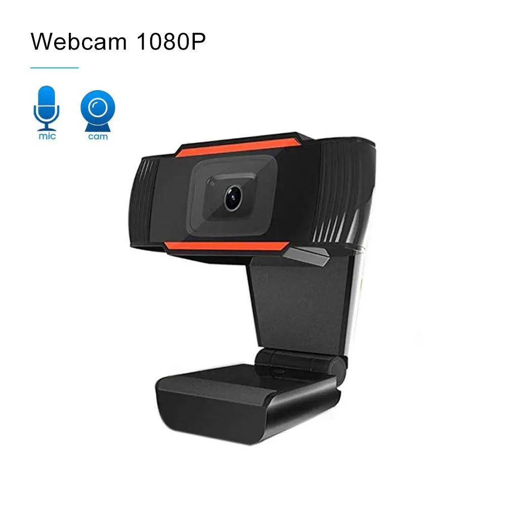Веб камера Autofacus Play and Plug веб для ПК Full HD с динамиком микрофоном USB и компьютера