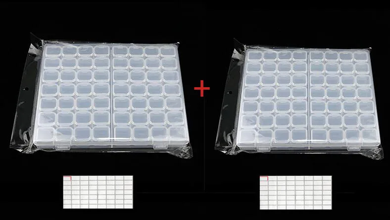 112 box stickers 56/28 слотов алмазные аксессуары для рисования коробка, алмазная картина 5d держатель для хранения, broderie Диамант, чехол для вышивки крестом Швейные Инструменты - Цвет: 112 box stickers
