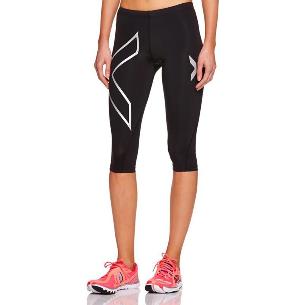 

Women's Sports Tights Cropped Pants Women's Leggings Gym Push Up Short Pants Plus Size S-XL