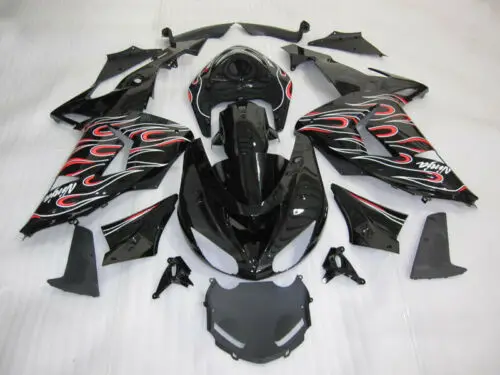 

Wotefusi УФ краска кузов Обтекатель литье под давлением для Ninja ZX 10R 2006 2007 (KB)