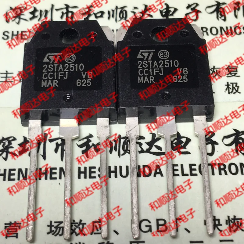 2 шт./2STA2510 TO-3P-100 V-25A TO3P