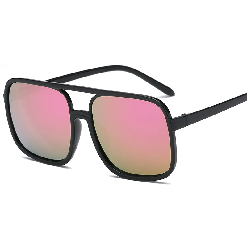 Большие солнцезащитные очки черного цвета для женщин, пляжные очки, квадратные винтажные большие солнцезащитные очки, распродажа товаров
