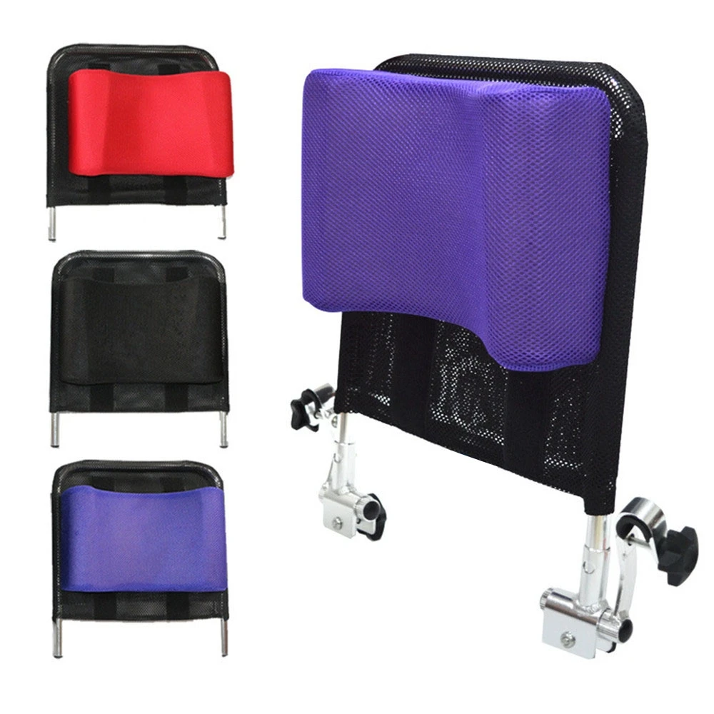 Universal adjustable wheelchair headrest heightening wheelchair