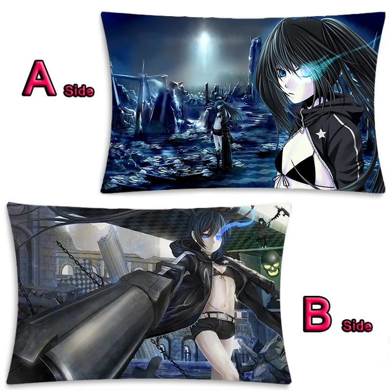 Аниме BLACK ROCK SHOOTER обниматься тела Чехол Dakimakura тела декоративная двухсторонняя подушка чехол 2WAY 35x55 см - Цвет: 23